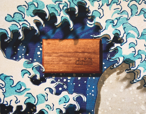 Great Wave Wood Car Freshener Refill